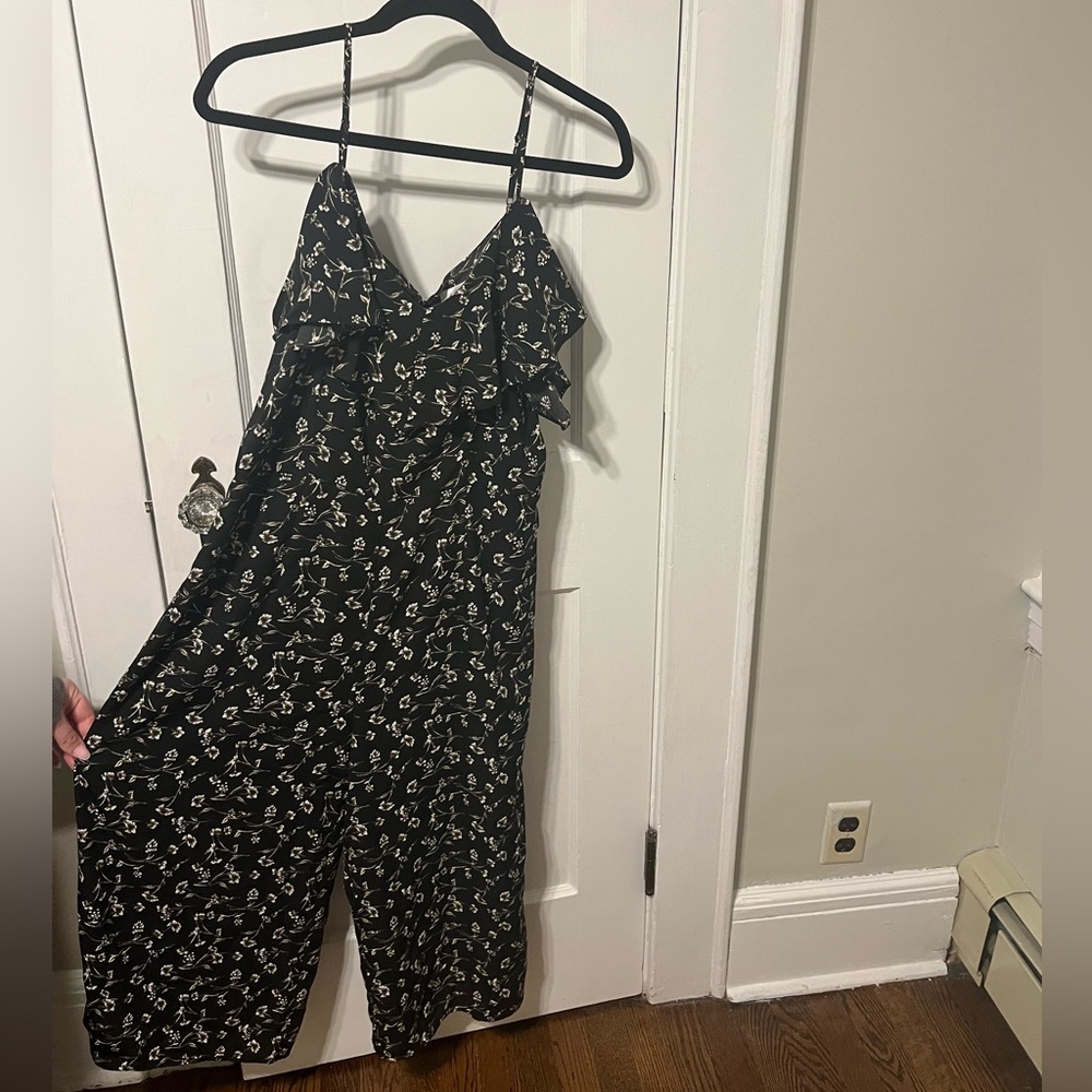 Floral Print Jumpsuit